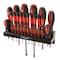 Fleming Supply 18-piece Screwdriver Set with Wall Mount and Magnetic Tips, Precision Kit, Flatheads, Phillips, Torx 629782ZIY - alternate 1